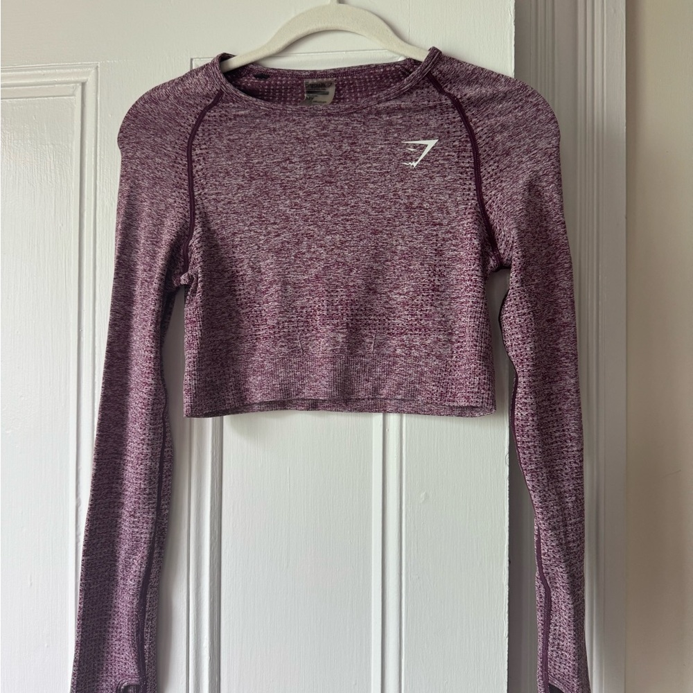 Gymshark Vital Seamless Long Sleeve Crop Top NWOT